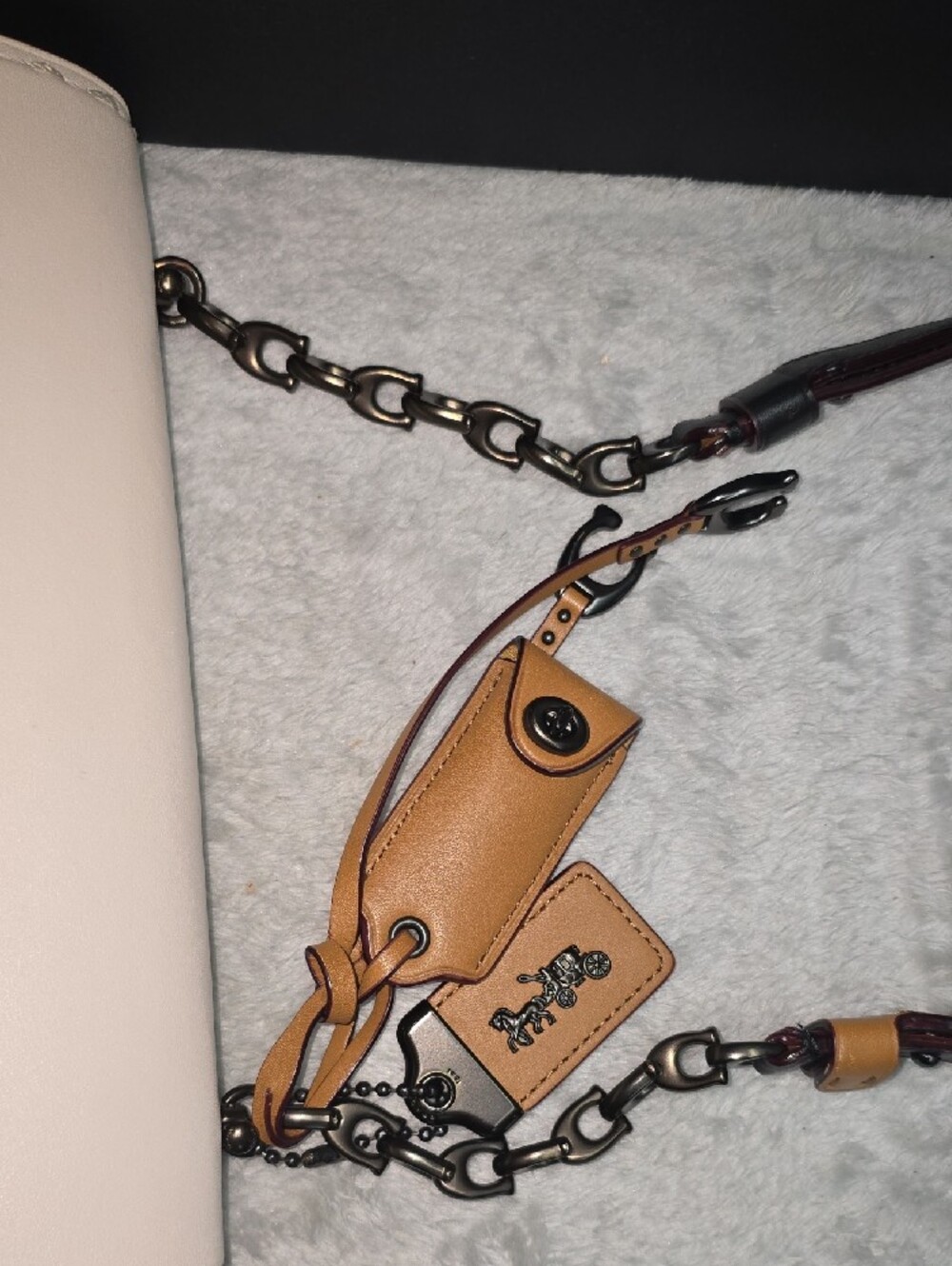 Coach 'Swagger' Quilted Rivet Chain Crossbody - Picture 13 of 13